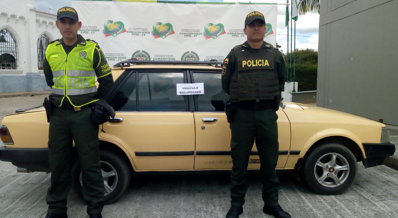 Un vehículo y dos motos fueron recuperadas por la Policía en La Ceja