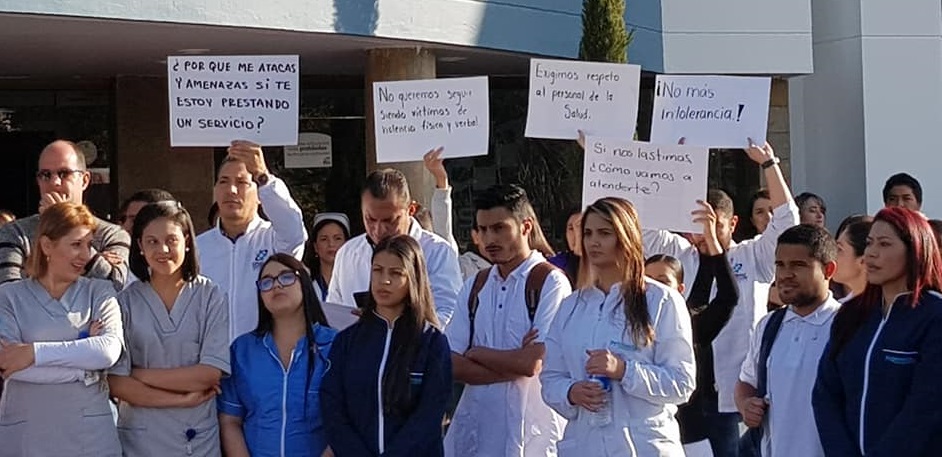 Medicos de Marinilla piden respeto por su labor