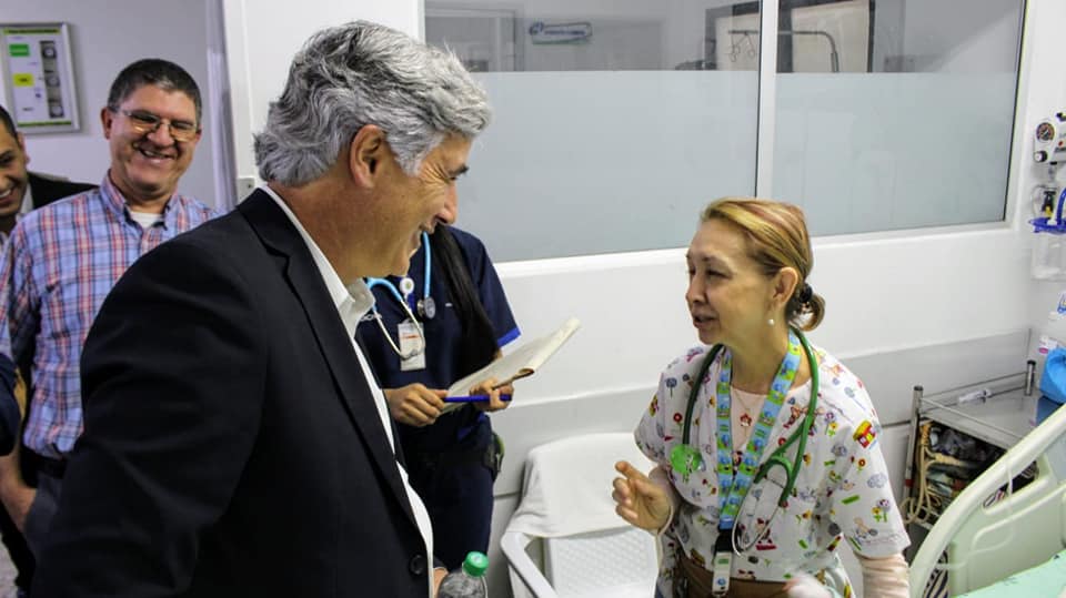 Ministro de Salud, visitó el hospital Regional San Juan de Dios