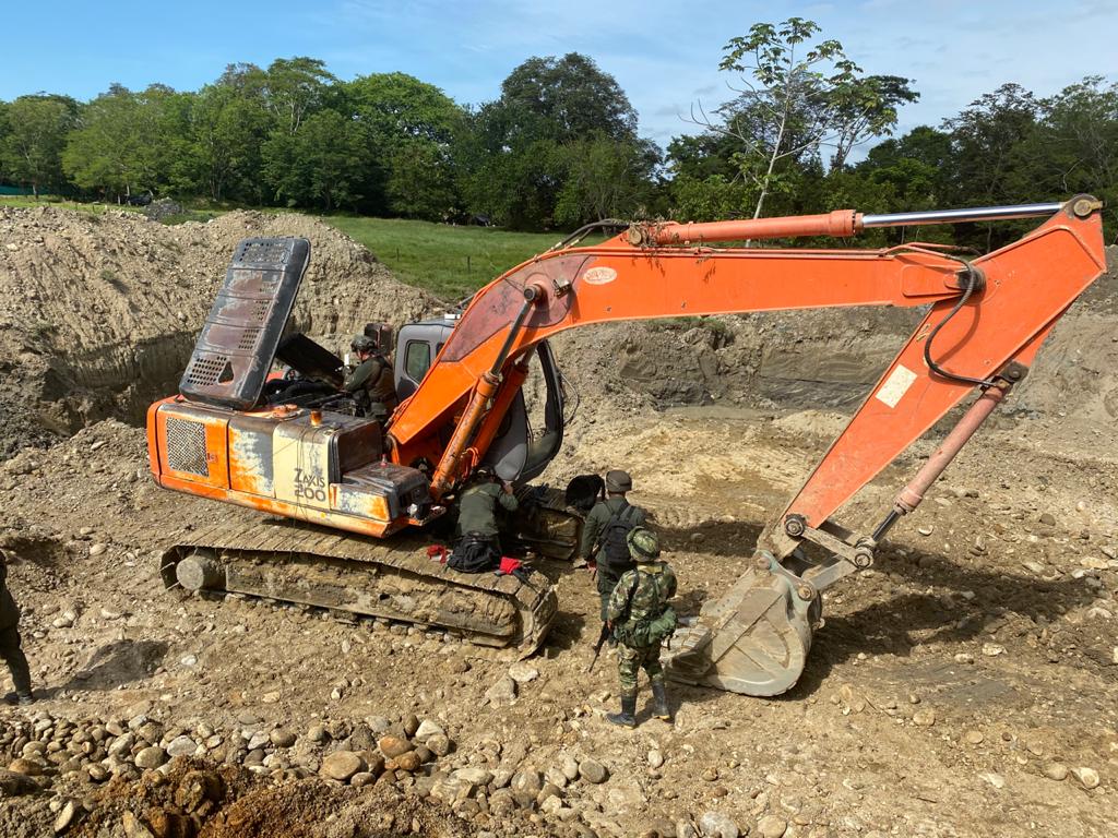 Desmantelado en Sonsón un complejo de producción mineral operado por «Los Chatas»