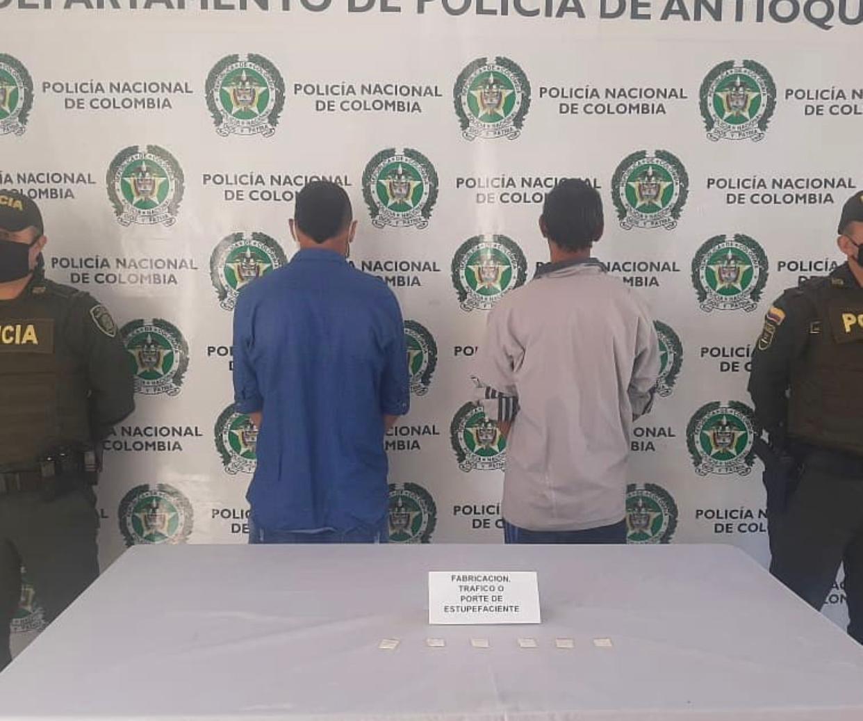 Otros 5 capturados en flagrancia por expender estupefacientes en La Ceja