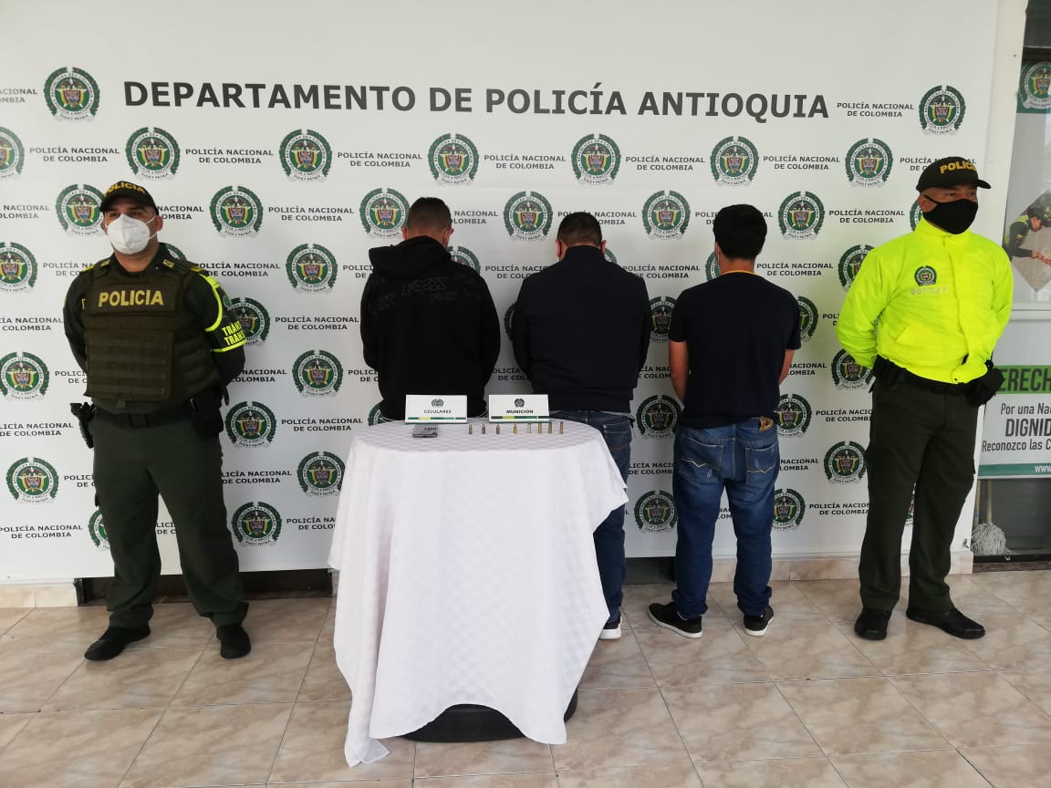 En Rionegro desarticulan presunta banda criminal dedicada al hurto de motocicletas