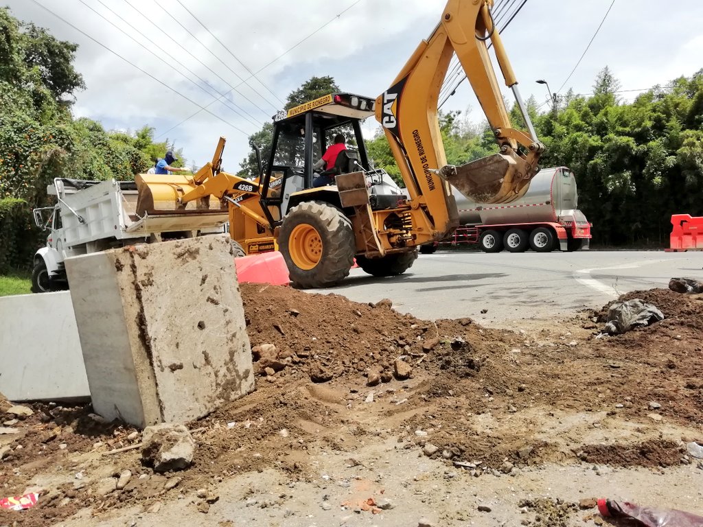 Habilitado temporalmente el acceso a Rionegro por la vía Kakaraka- San Antonio
