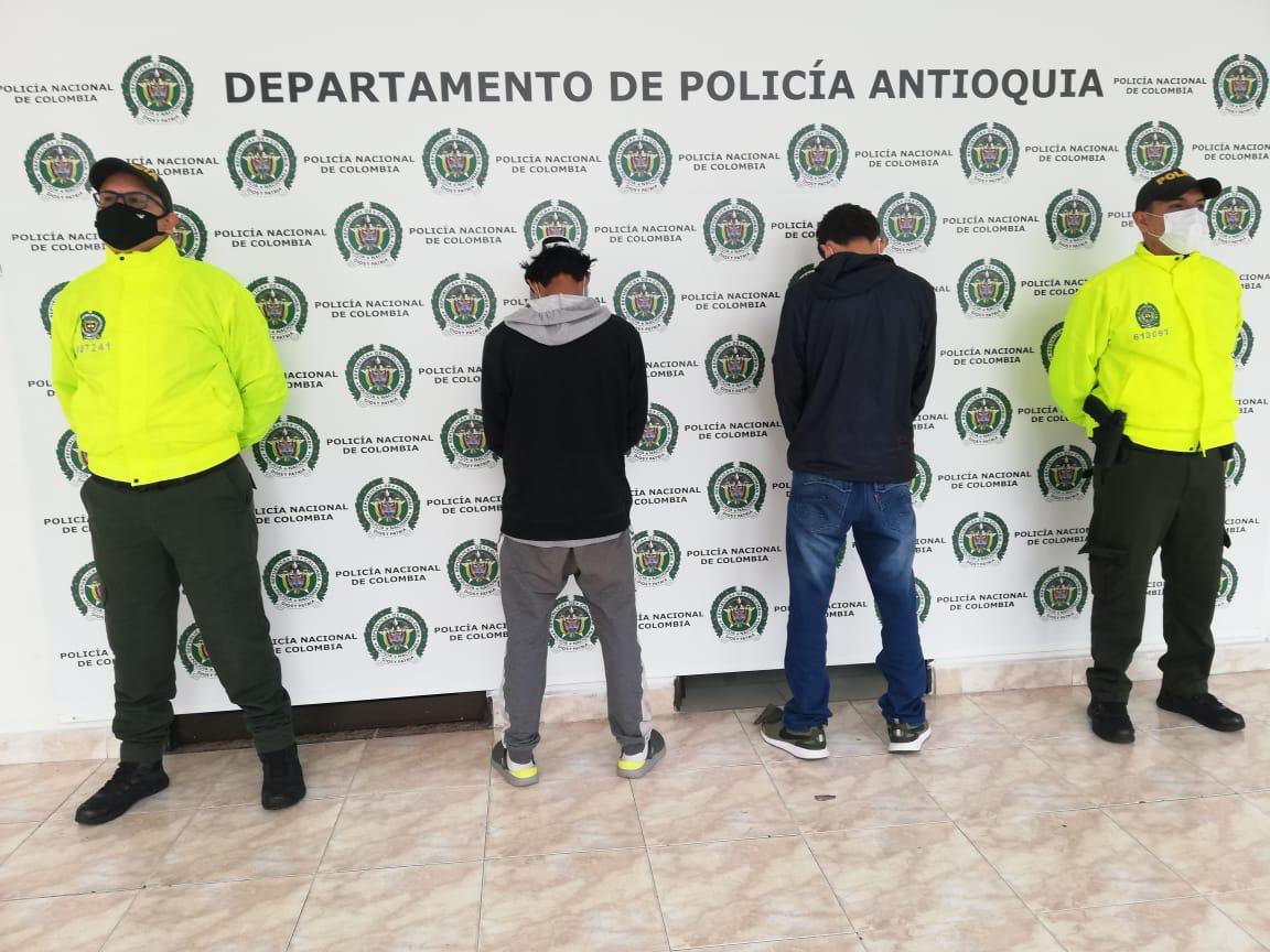 Nuevo operativo en Rionegro logró la captura de 5 sindicados de pertenecer a la banda delincuencial “Los 38”.