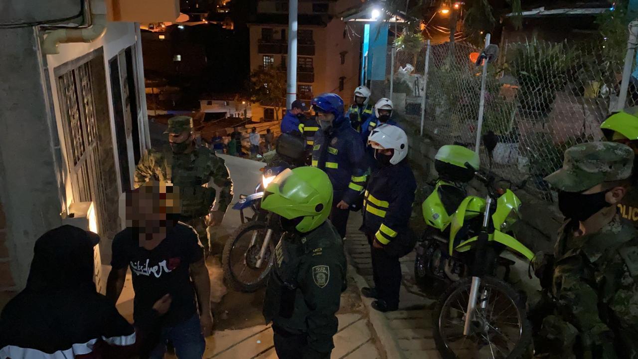En Marinilla realizaron 30 comparendos por infringir la cuarentena y 29 multas de tránsito el fin de semana
