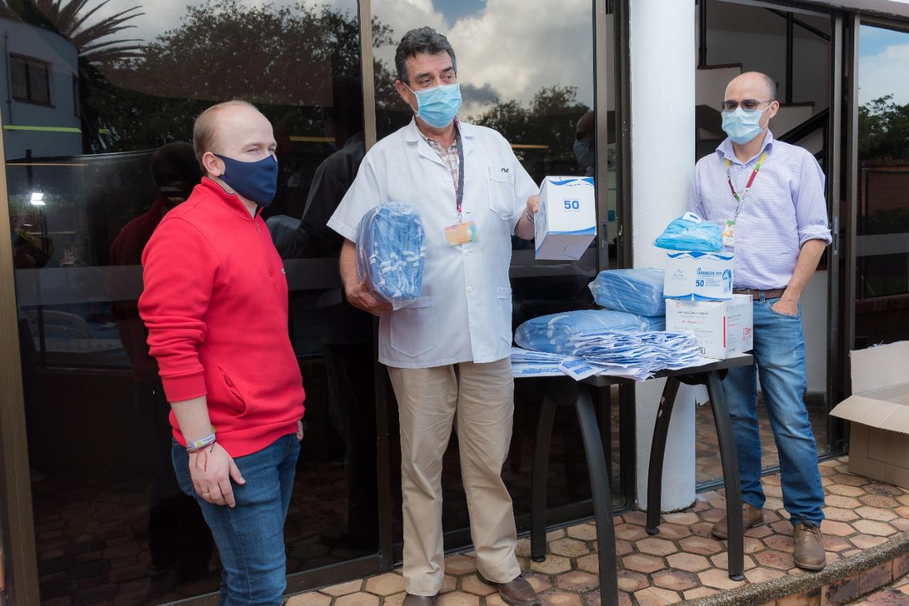 7.600 suministros médicos fueron entregados a IPS y cuerpos de socorro de La Ceja