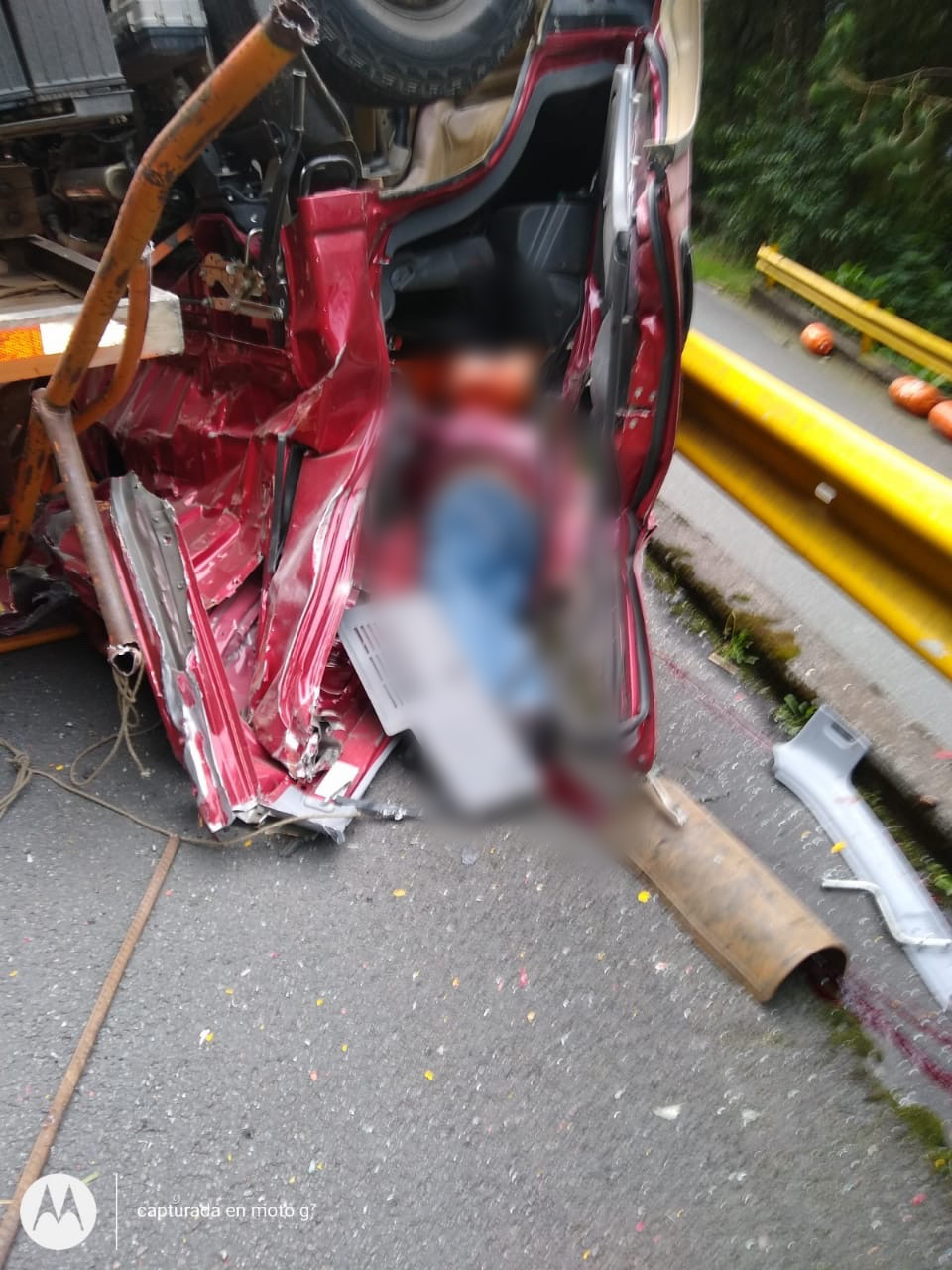 Un conductor de Roscogas falleció en aparatoso accidente de tránsito