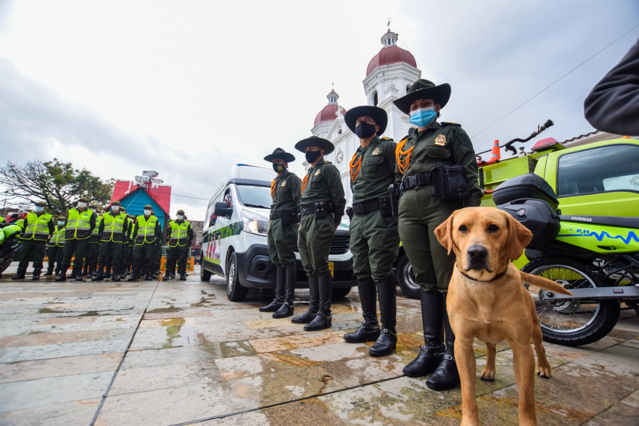 Con cuatro nuevos efectivos de la Policía, en Rionegro planean dispositivo especial de seguridad para la Navidad