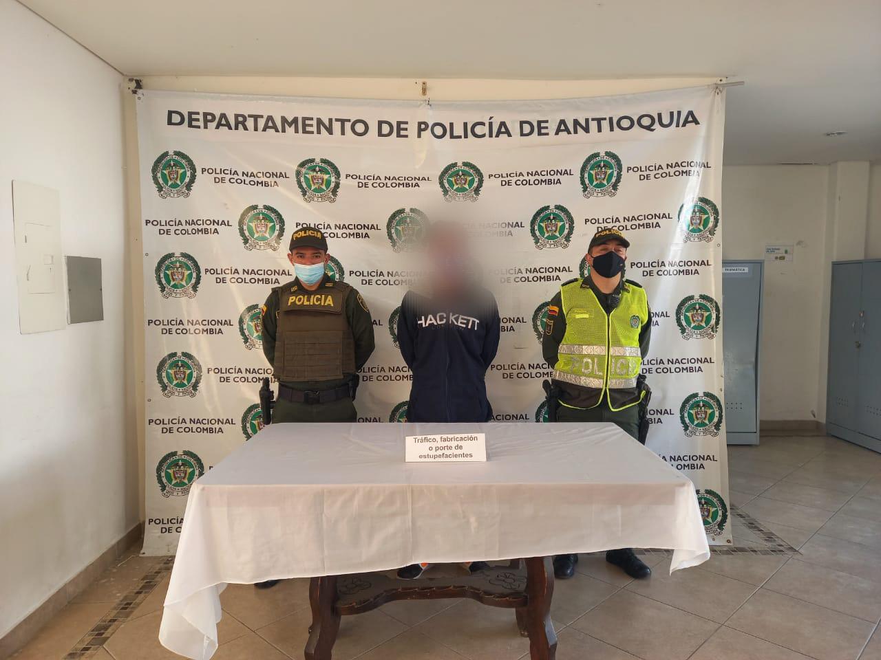 En lo que va corrido del 2021, las autoridades de La Ceja han realizado 8 capturas, principalmente por tráfico de estupefacientes