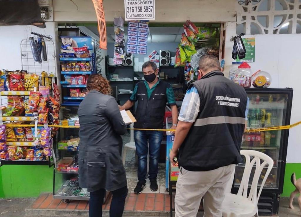 Alcaldía de La Ceja inspeccionó cumplimiento de protocolos de bioseguridad en la plaza de mercado