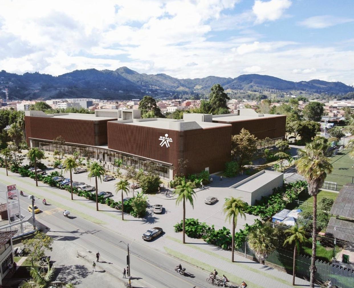 Así quedará la nueva sede regional del SENA que se construirá en La Ceja