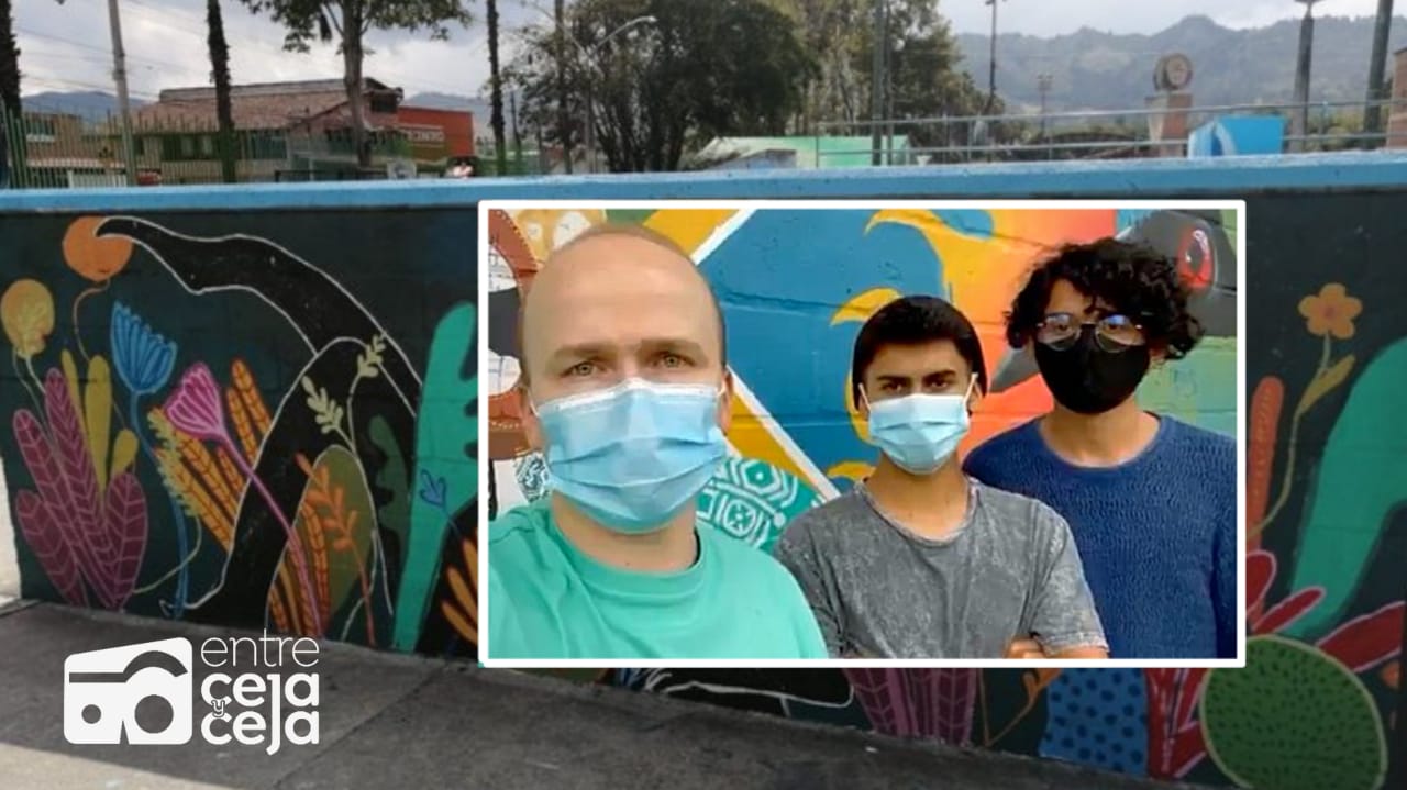 La Ceja: Alcalde denunció vandalismo en murales que habían sido pintados por artistas.