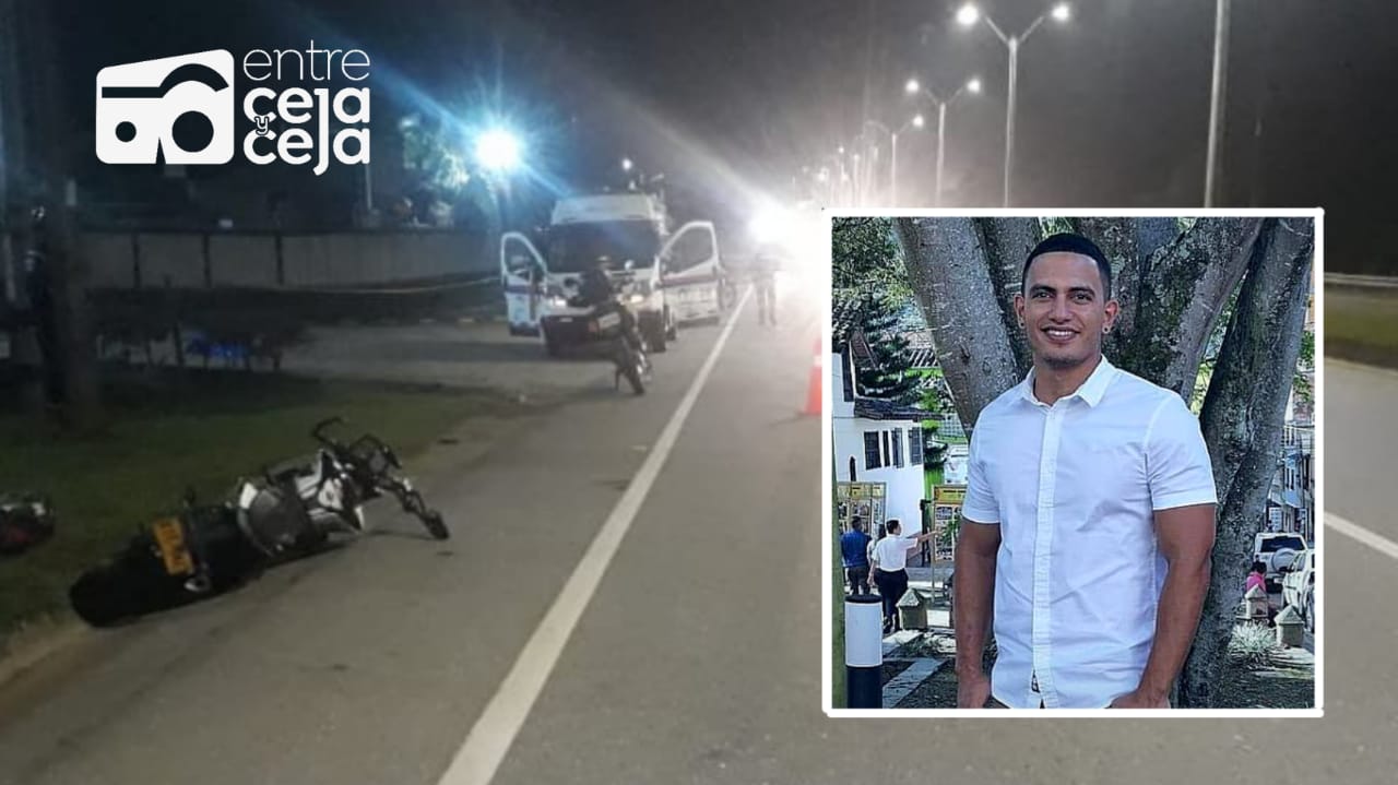 Un motociclista falleció tras colisionar contra un poste en Guarne.