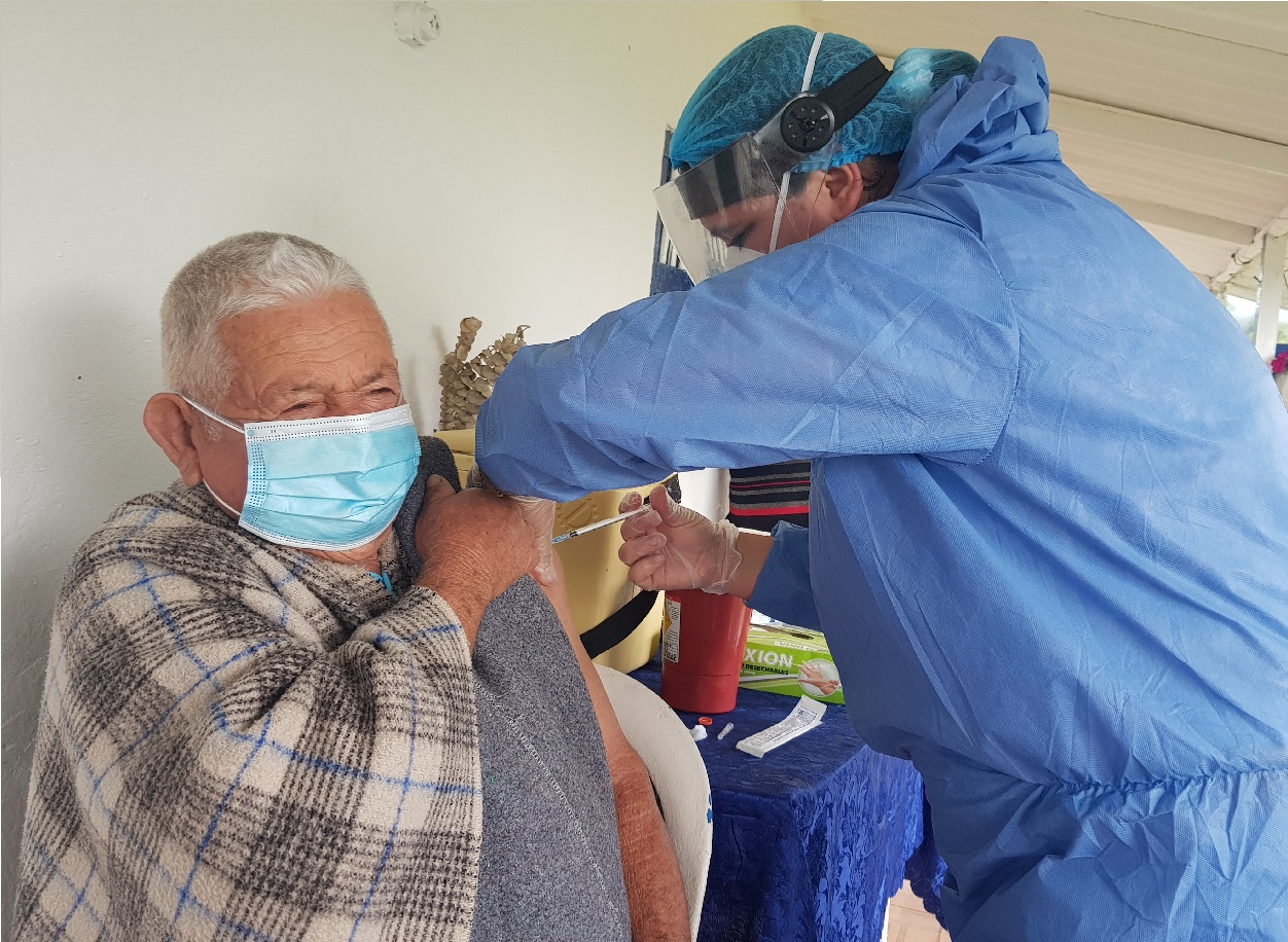 Habilitan nuevo puesto de vacunación contra el Covid en La Ceja