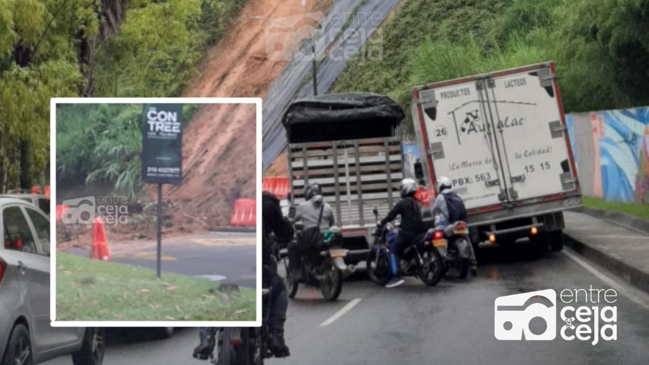 ¿Va para Medellín? Por riesgo de derrumbe vía Palmas presenta novedades.