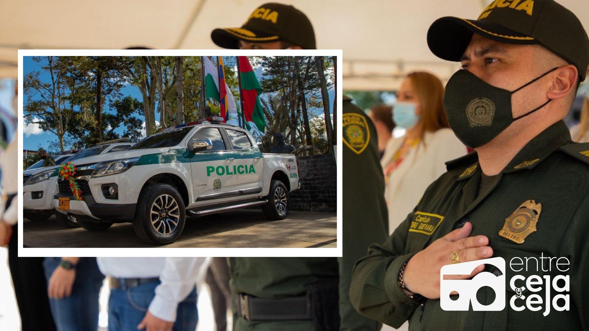 La Ceja: con nueva camioneta esperan mejorar la operatividad Policial