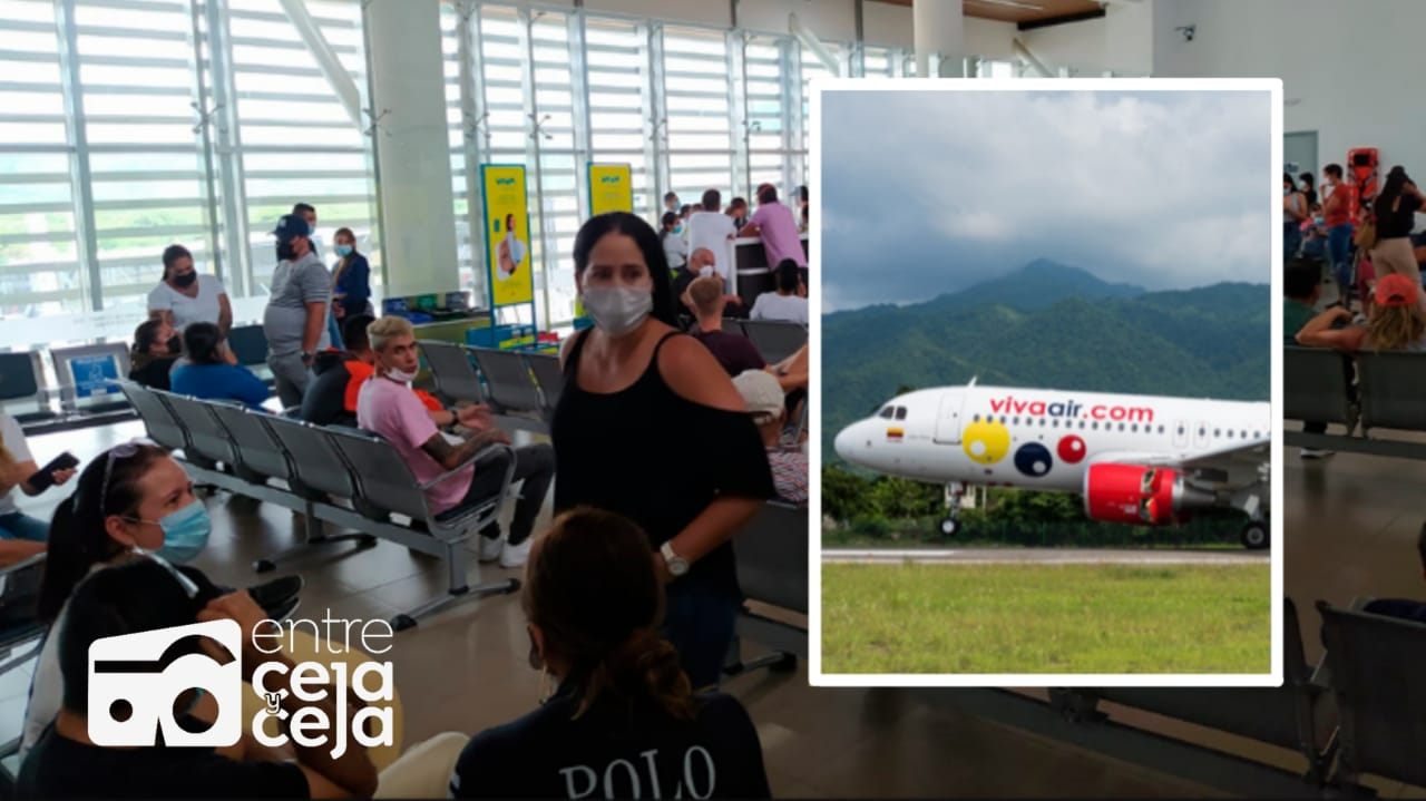 Por amenaza de bomba, avión que venía con 100 pasajeros hacía Rionegro evacuó la tripulación.