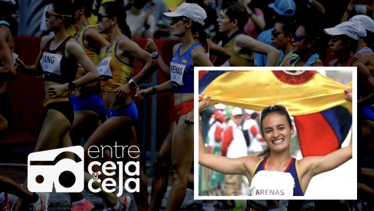 ¡Histórico! Lorena Arenas, medalla de Plata en Marcha Atlética.