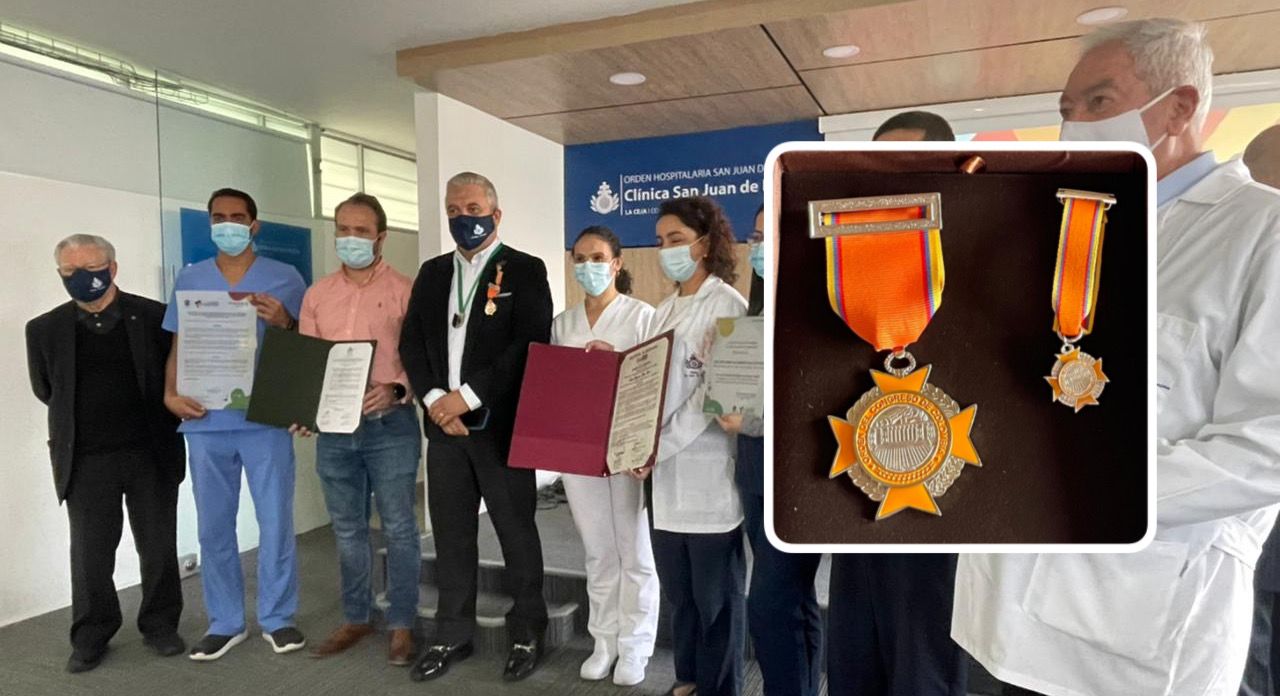 Clínica San Juan de Dios de La Ceja recibió reconocimiento por su misión médica durante la pandemia