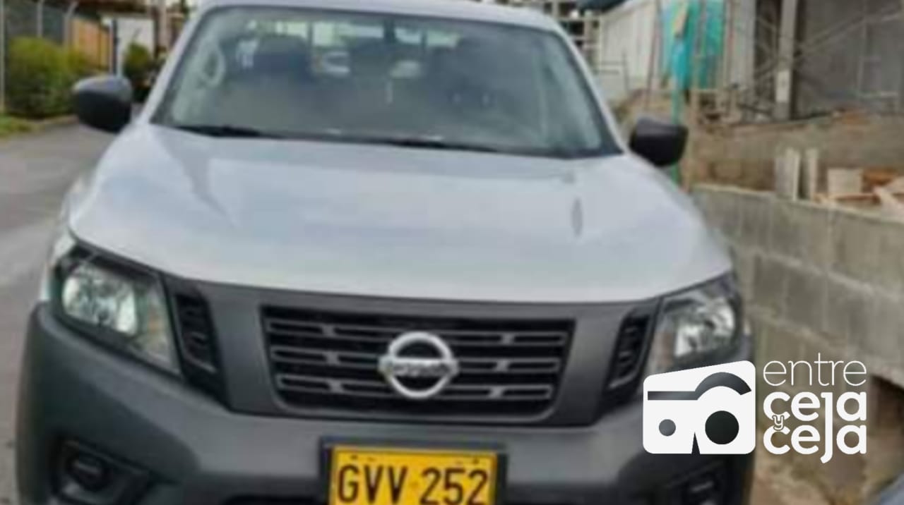 Rionegro: En Medellín apareció la camioneta robada en Linda Granja.