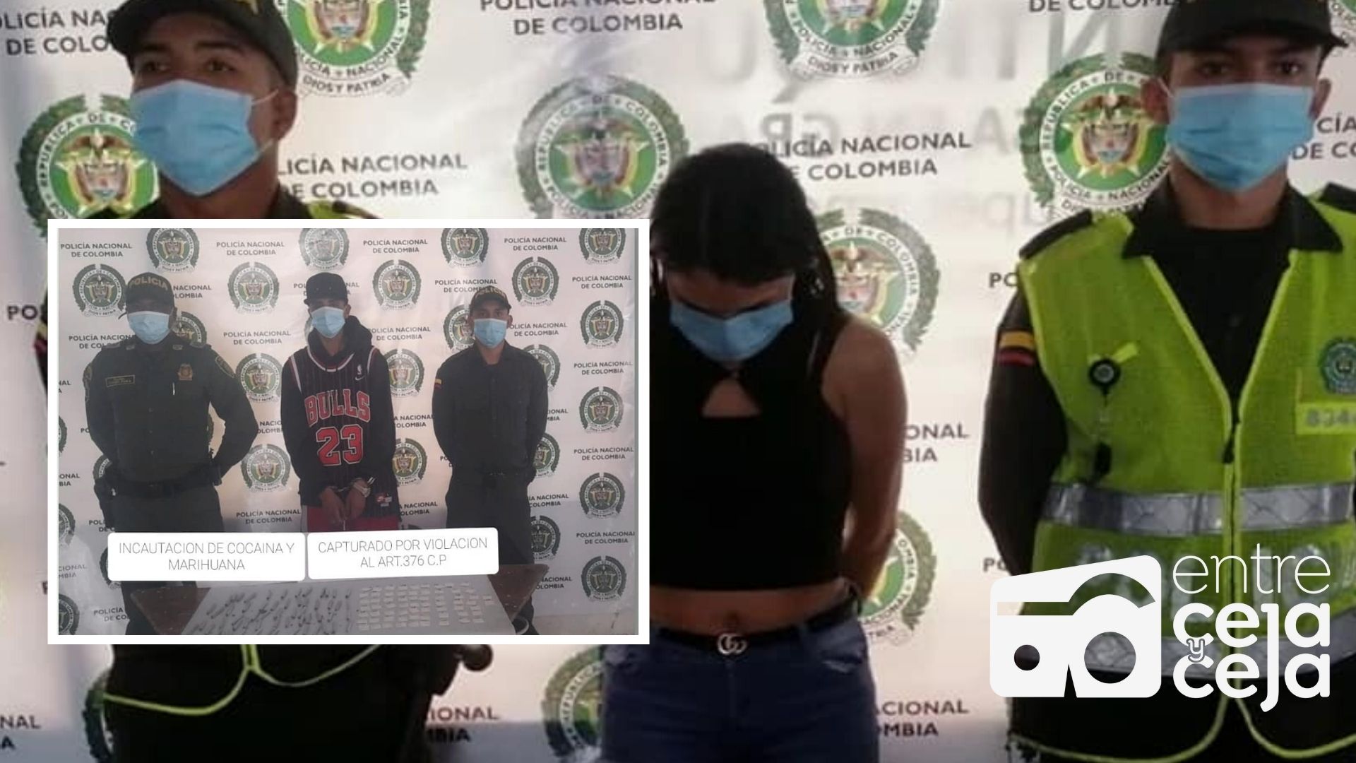 ¡Duro con la delincuencia! 19 capturas ha hecho la Policía de Rionegro en la última semana.