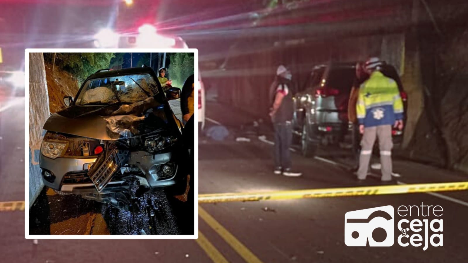 Cejeño falleció en grave accidente de tránsito; una imprudencia ocasionó el choque.
