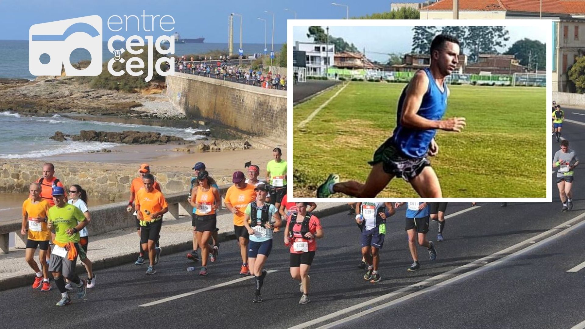 El atleta de La Ceja, David Gómez, ya está listo para correr la Maratón de Lisboa – Portugal