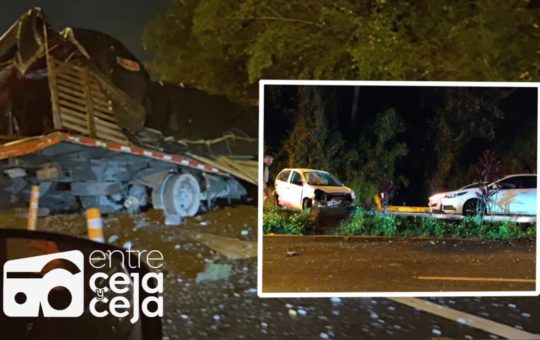 Grave Accidente: Un camión se quedó sin frenos en Palmas, murió una persona.