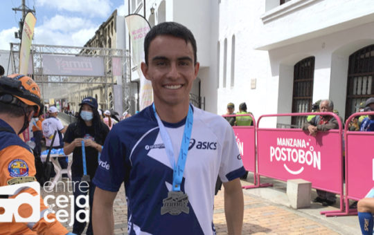 Atleta de La Ceja ganó la Media Maratón de Rionegro en la categoría Élite.