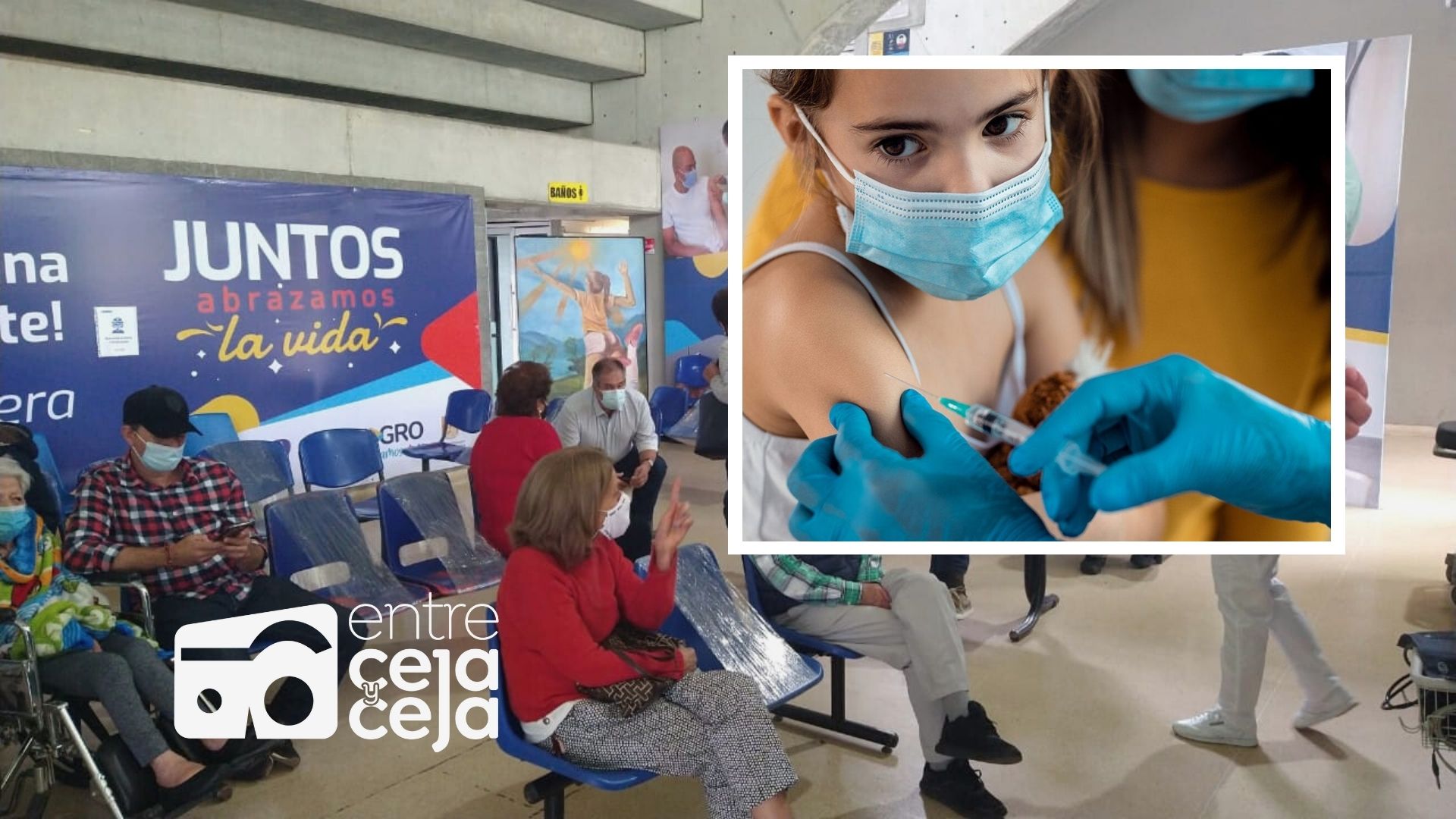 ¡Atención! Con 3.800 dosis, Rionegro iniciará vacunación en niños de 3 a 11 años.