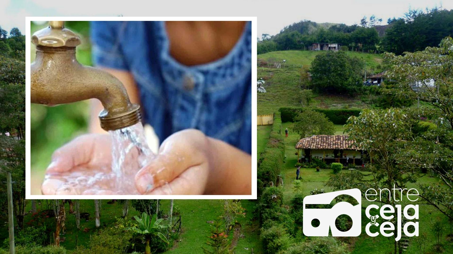 Más de 500 personas en zona rural de El Retiro, volverán a contar con agua potable.
