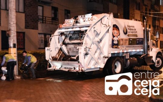 EEPP de La Ceja anunció cambios en la recolección de residuos durante la Navidad.