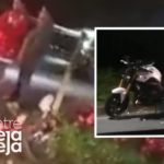 Accidente entre motociclista y «Gravity Biker» dejó un muerto y un herido.