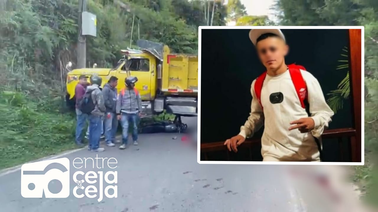 Jovencito de 16 años murió mientras «picaba» una moto en vía de El Peñol