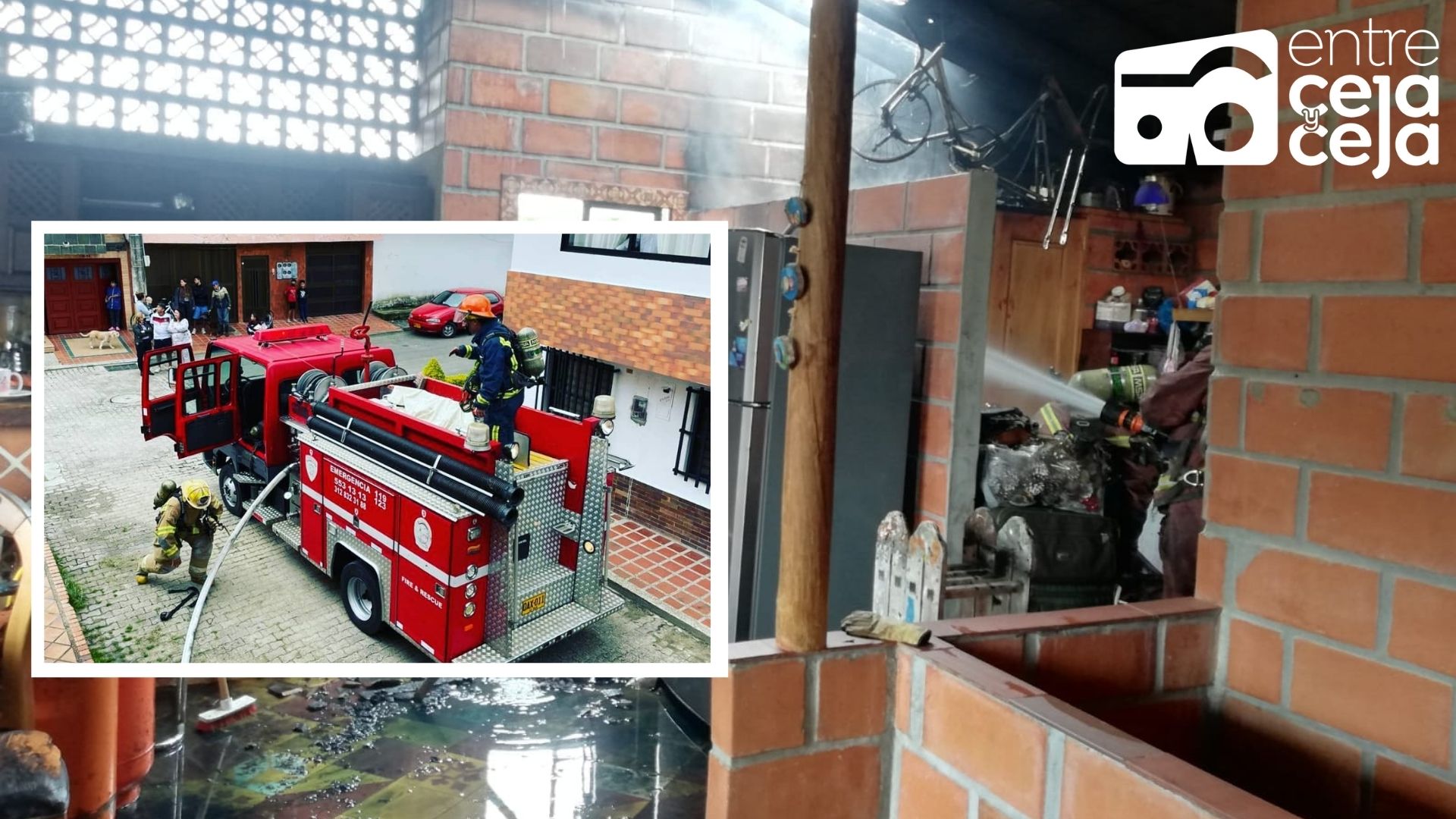 Un calentador de agua fue el causante de incendio en El Hipódromo