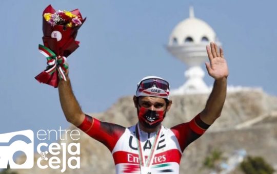 Fernando Gaviria sigue brillando, el cejeño ganó la última etapa del Tour de Omán.