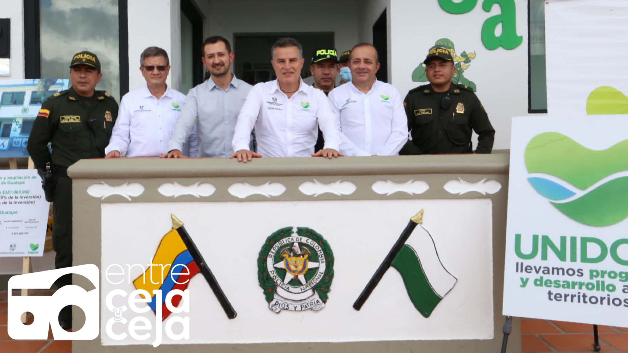 Fue entregada la remodelación de la Estación de Policía del municipio de Guatapé.
