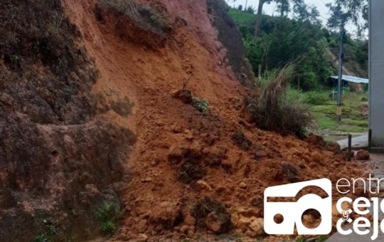 San Vicente se declara en alerta amarilla por las fuertes lluvias y deslizamientos de tierra
