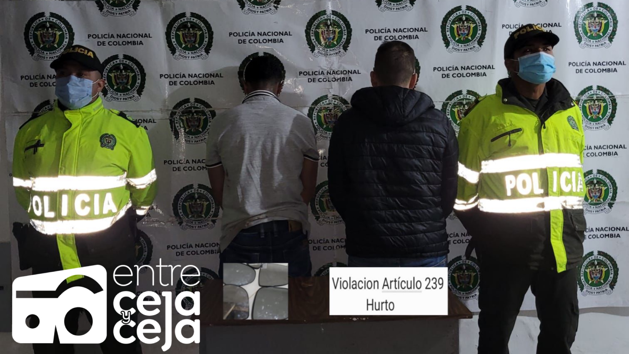 En Rionegro capturaron a delincuentes dedicados al robo de autopartes