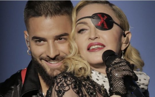 Madonna llegó a Medellín: la reina del pop acompañará en concierto a Maluma