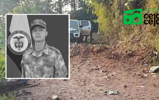 Soldado de Cocorná lo mataron en Frontino en ataque terrorista