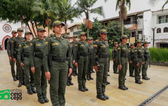 La Ceja reforzará su seguridad con la llegada de 25 nuevos auxiliares de Policía