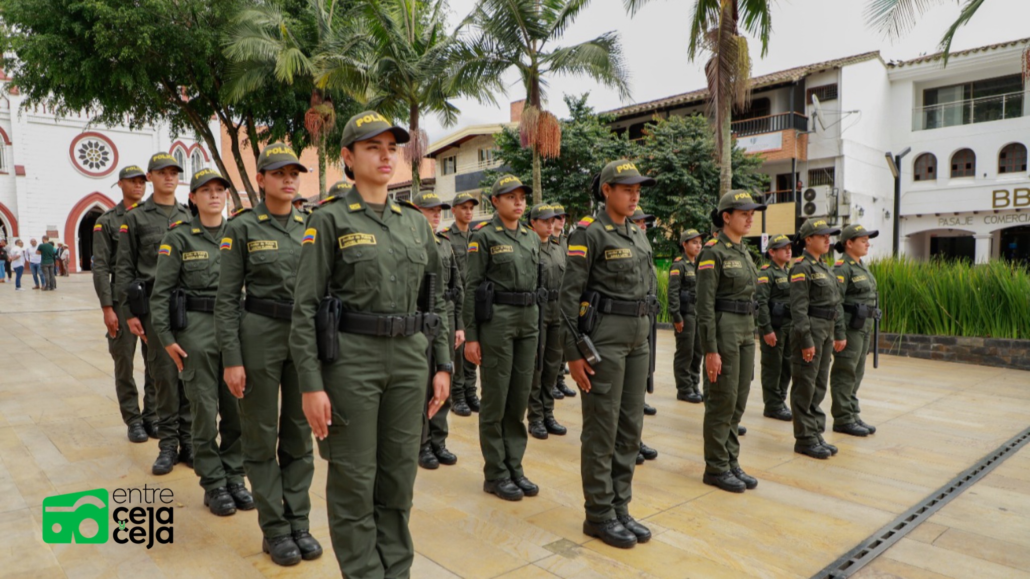 La Ceja reforzará su seguridad con la llegada de 25 nuevos auxiliares de Policía
