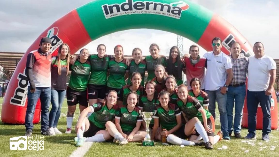 Marinilla se coronó campeón del Zonal Oriente del Torneo Intermunicipal de Fútbol Femenino