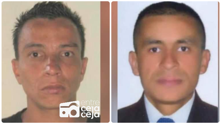 En la morgue de Medellín están los cuerpos sin vida de estos dos hombres