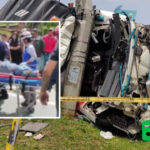 Transportador que se volcó en la autopista murió en hospital de Rionegro