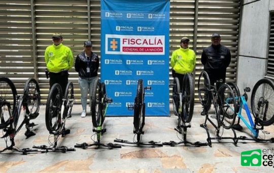 En La Ceja incautaron 7 bicicletas de alta gama que habían sido robadas