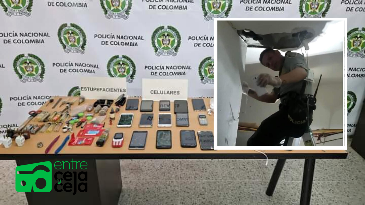 A detenidos del comando de El Retiro les encontraron droga y celulares