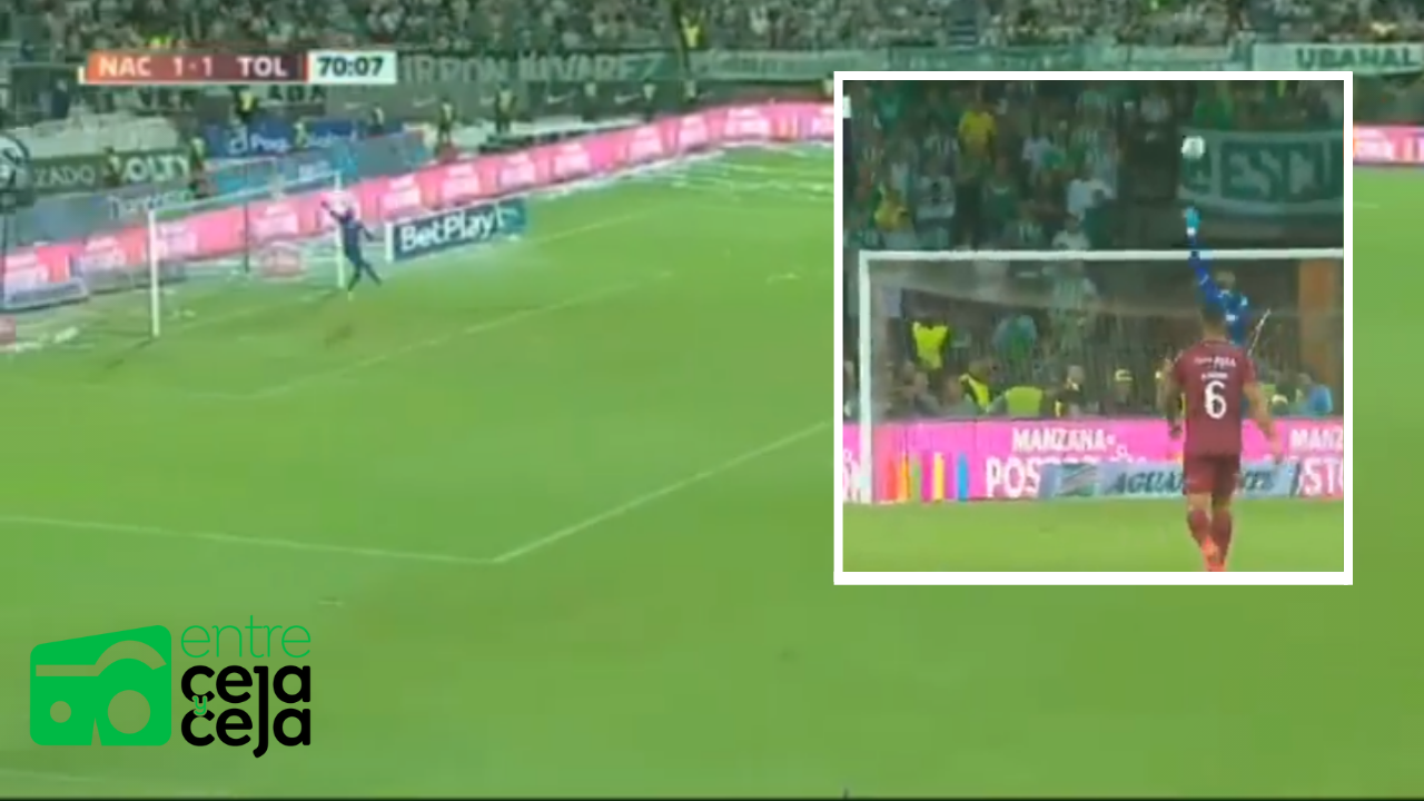 Nacional arrasó en la final, ganó y anotó gol desde media cancha