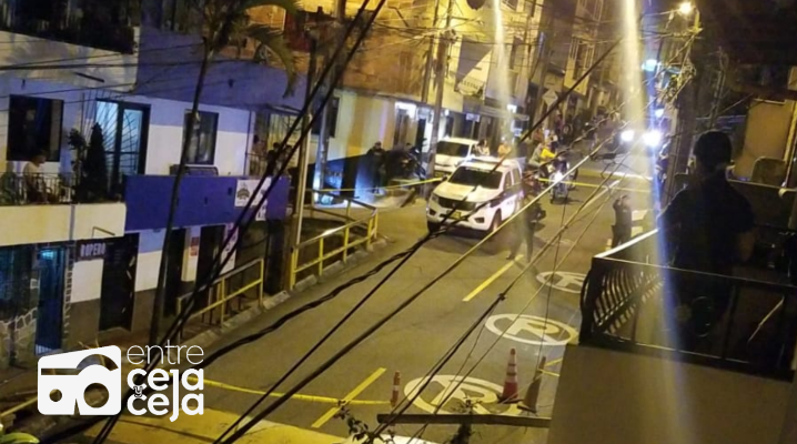 Lanzaron petardo contra un CAI de Policía en Medellín